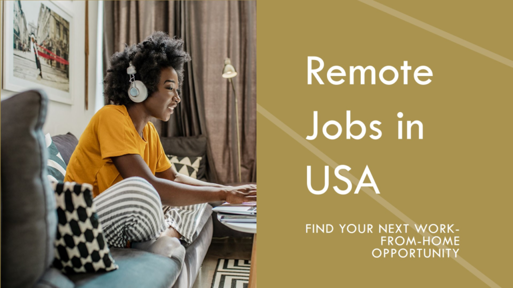 Top Remote Jobs Hiring in the USA 2024